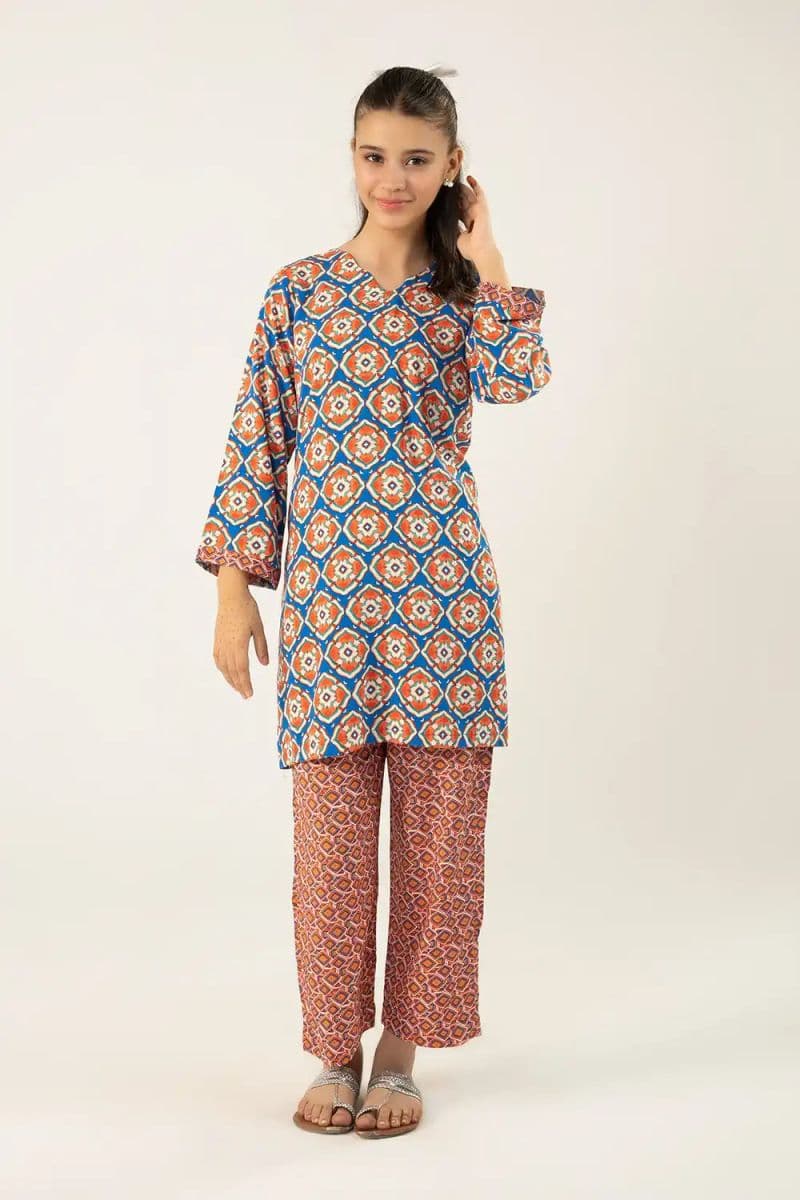 2 Piece - Printed Cambric Suit thumbnail
