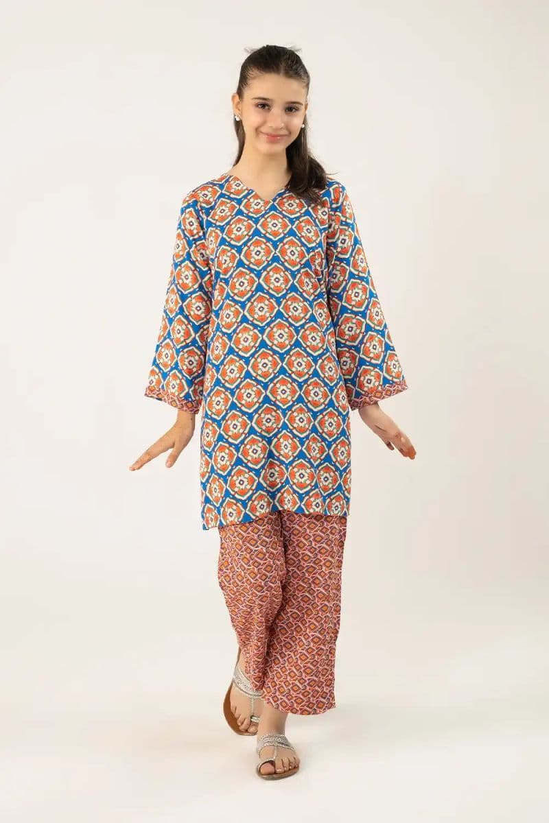 2 Piece - Printed Cambric Suit thumbnail