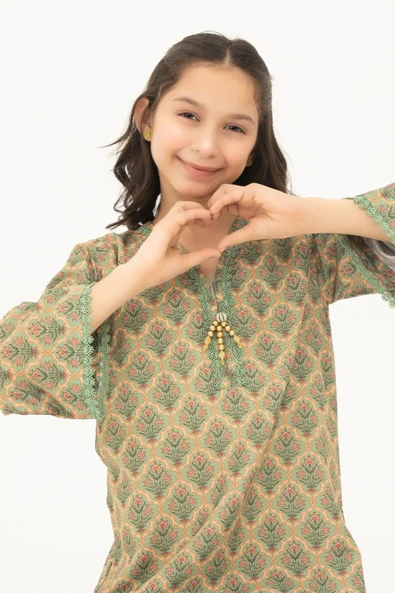 2 Piece - Printed Arabic Lawn Suit thumbnail