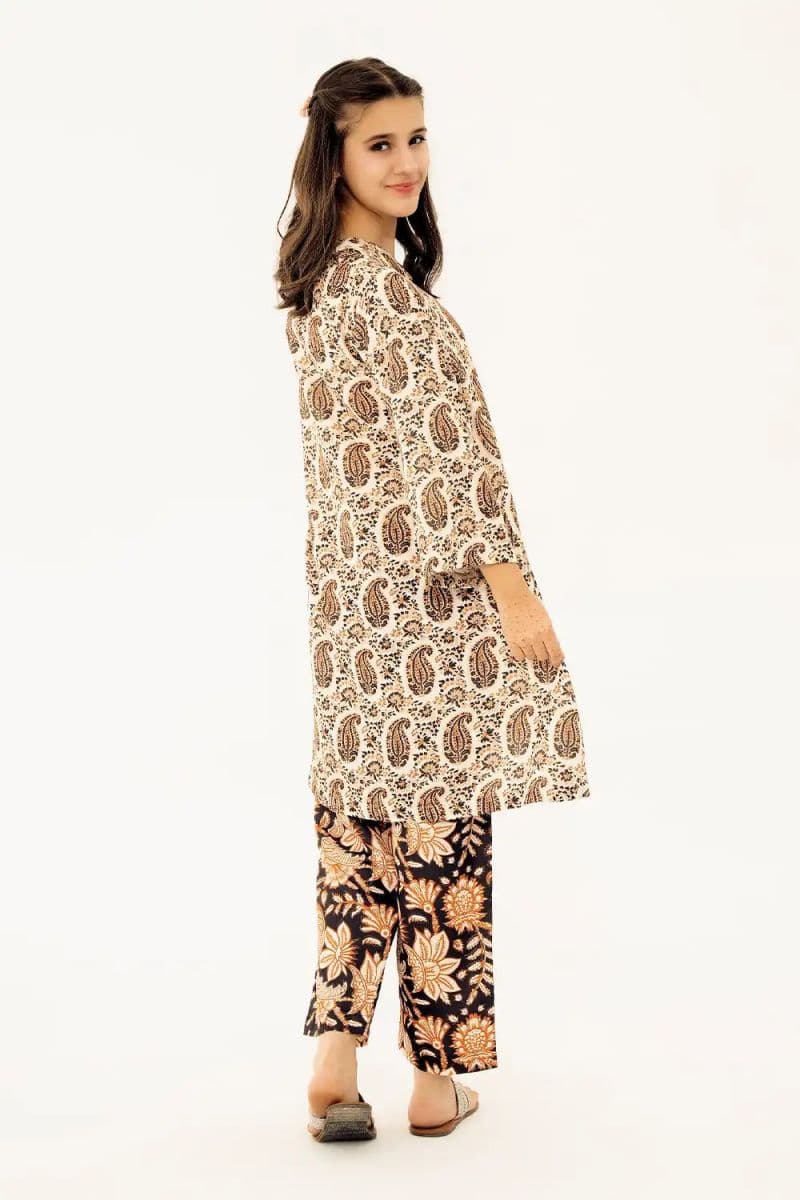 2 Piece - Printed Arabic Lawn Suit thumbnail