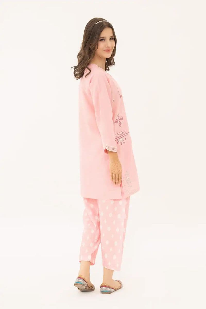 2 Piece - Embroidered Texture Suit thumbnail