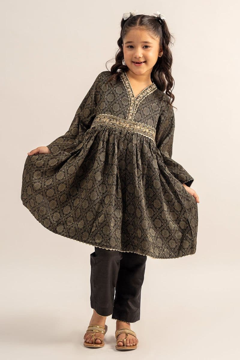2 Piece - Jacquard Embroidered Suit