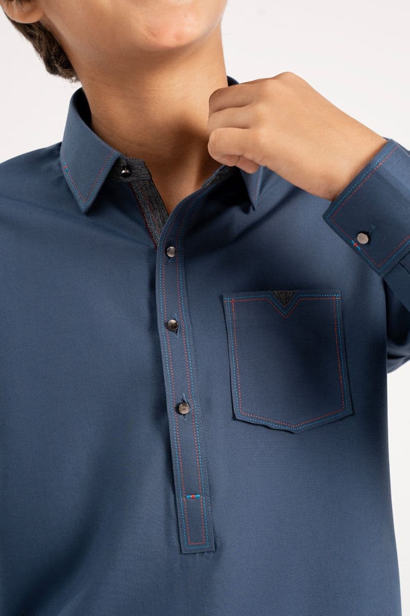 Boys Cotton Kameez Shalwar thumbnail