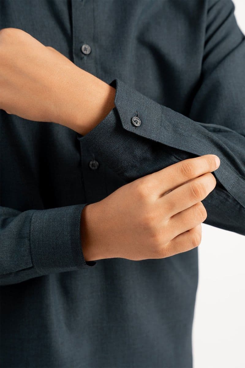 Wash & Wear Suit - C Green