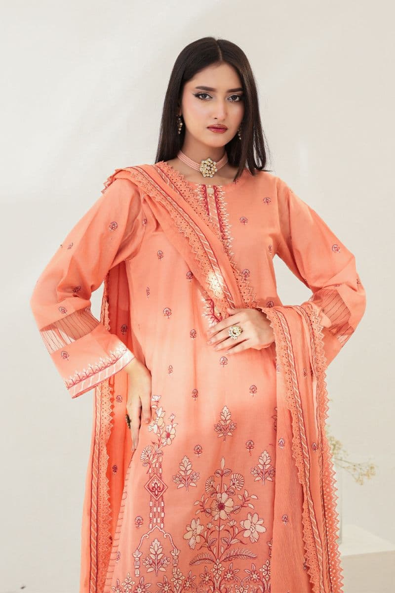 3 Piece - Embroidered Lawn Suit thumbnail