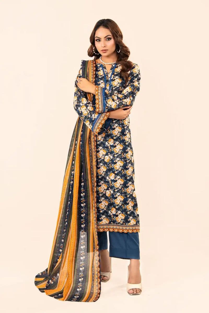 3 Piece - Printed Lawn Suit thumbnail