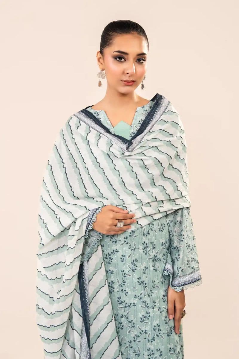 3 Piece - Printed Lawn Suit thumbnail