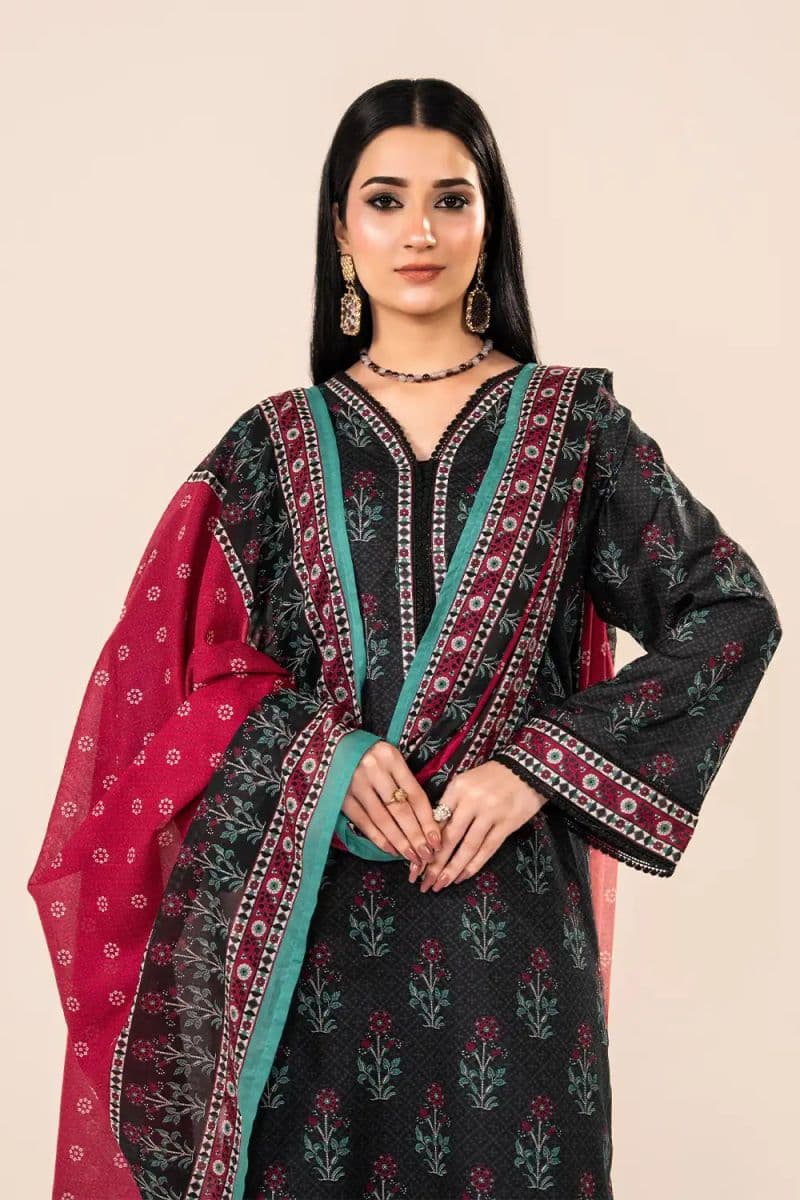 3 Piece - Printed Lawn Suit thumbnail