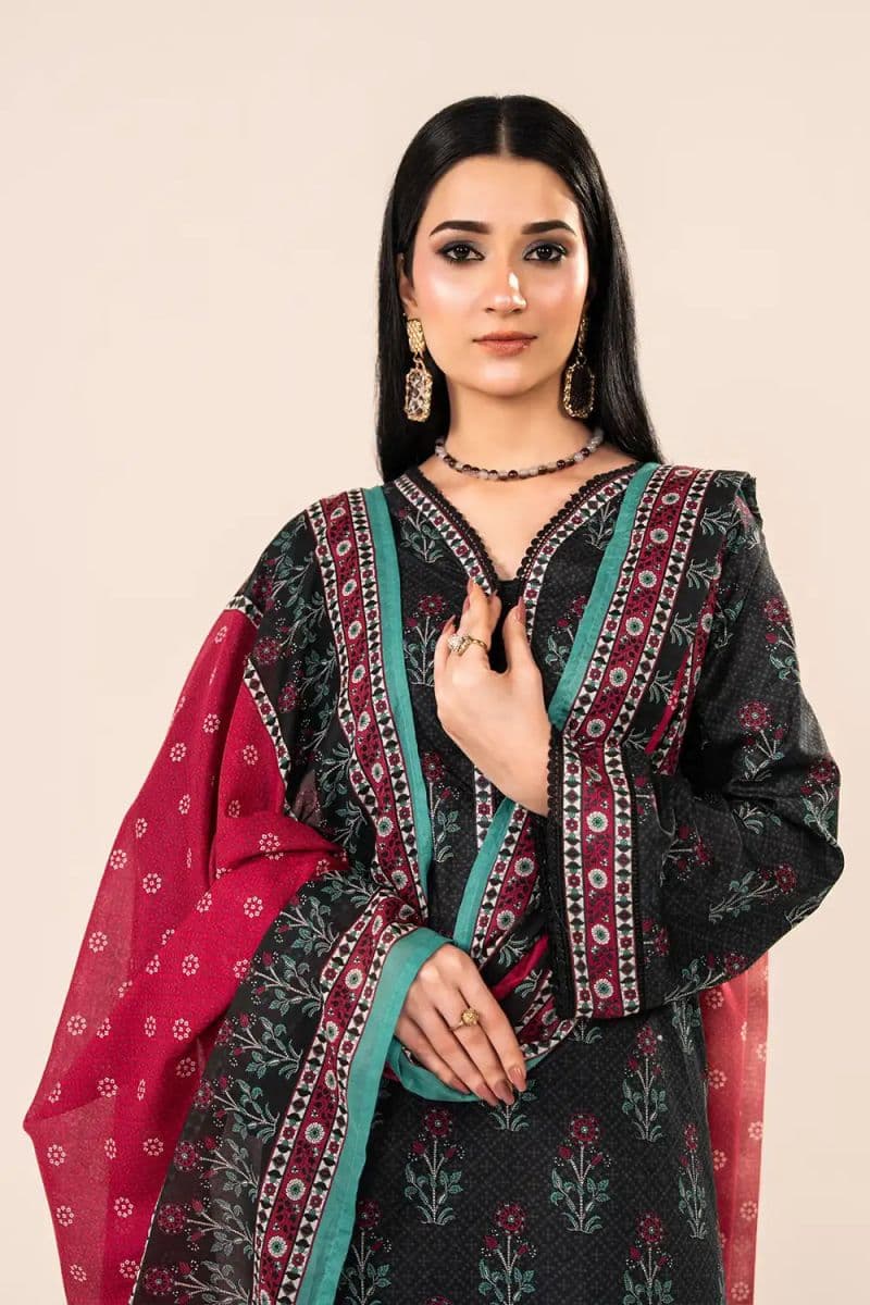 3 Piece - Printed Lawn Suit thumbnail
