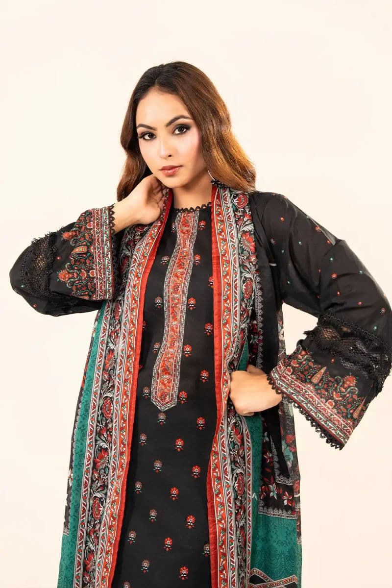 3 Piece - Printed Lawn Suit thumbnail