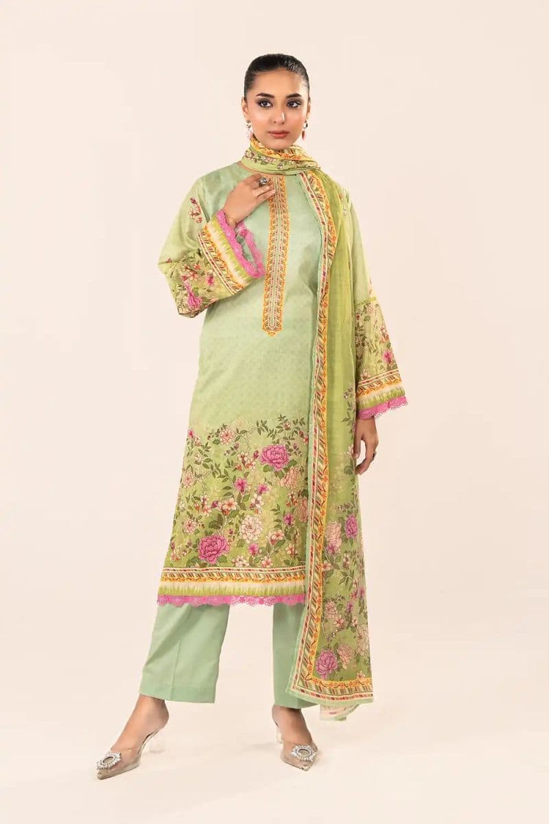 3 Piece - Printed Lawn Suit thumbnail