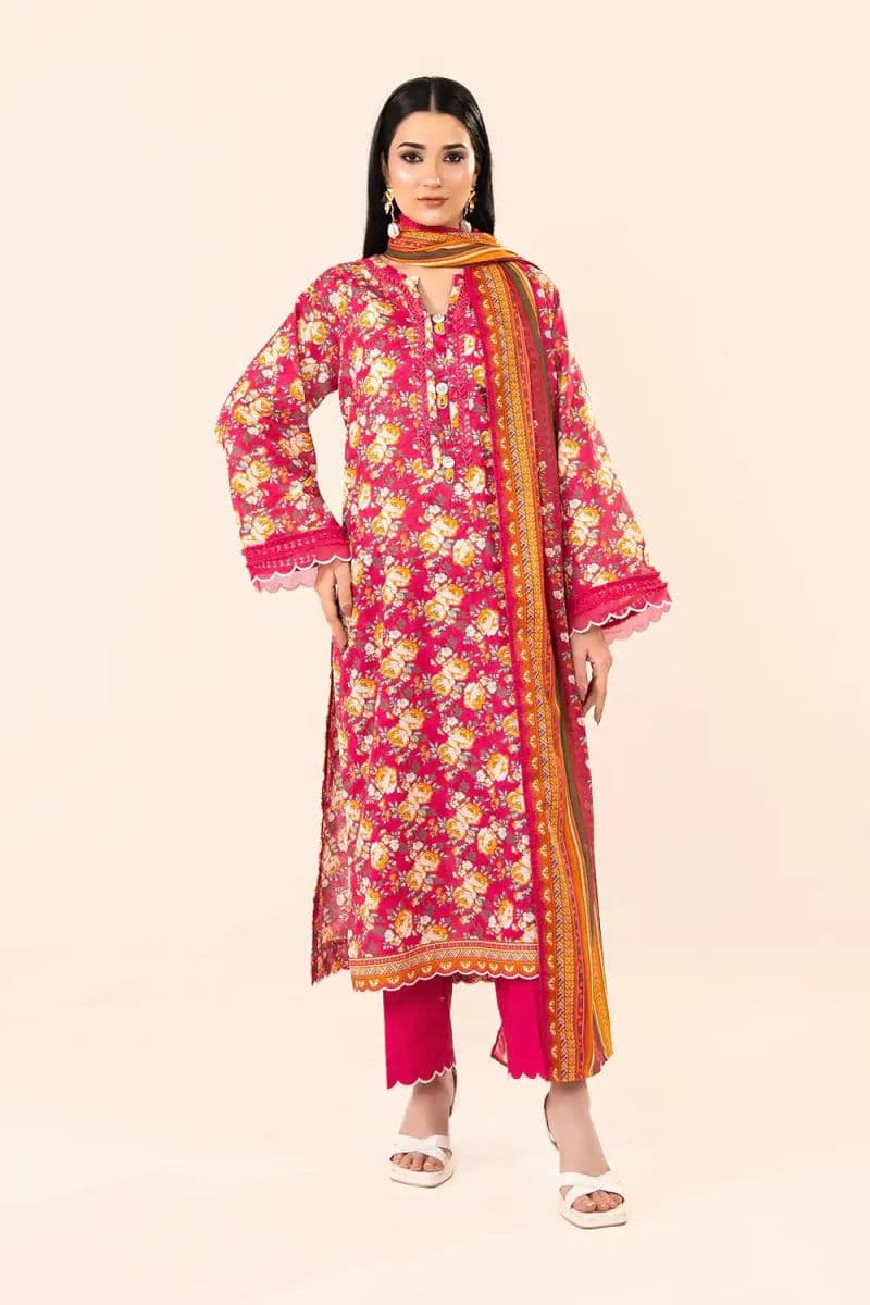 3 Piece - Printed Lawn Suit thumbnail