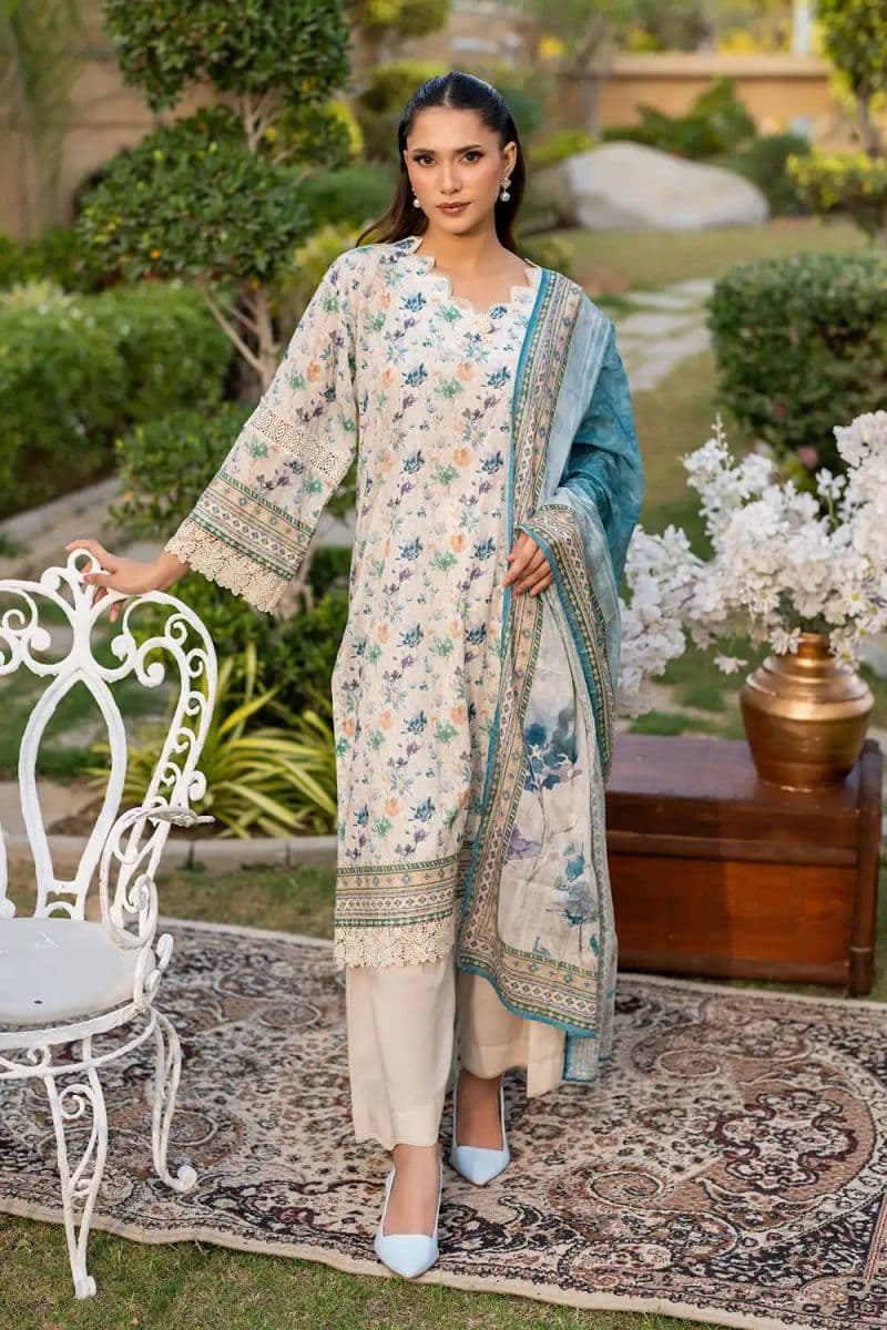3 Piece - Printed Lawn Suit thumbnail