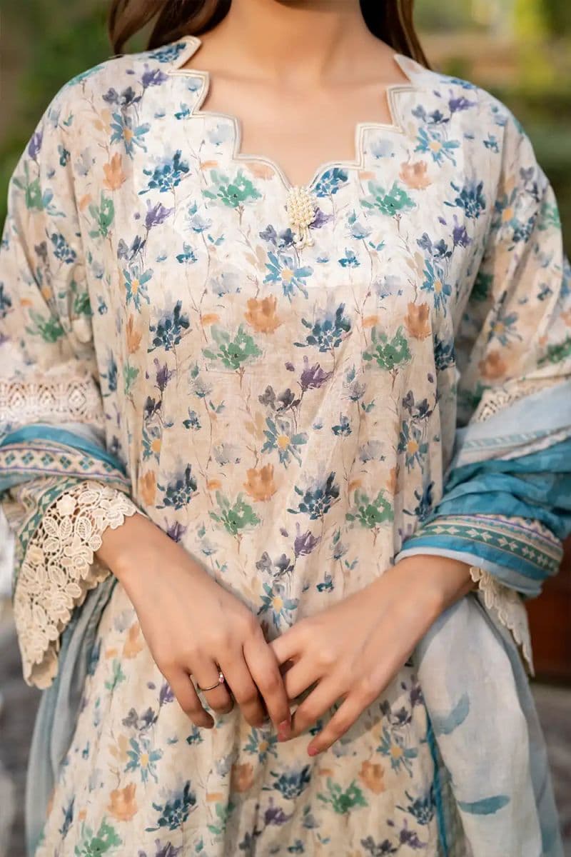 3 Piece - Printed Lawn Suit thumbnail