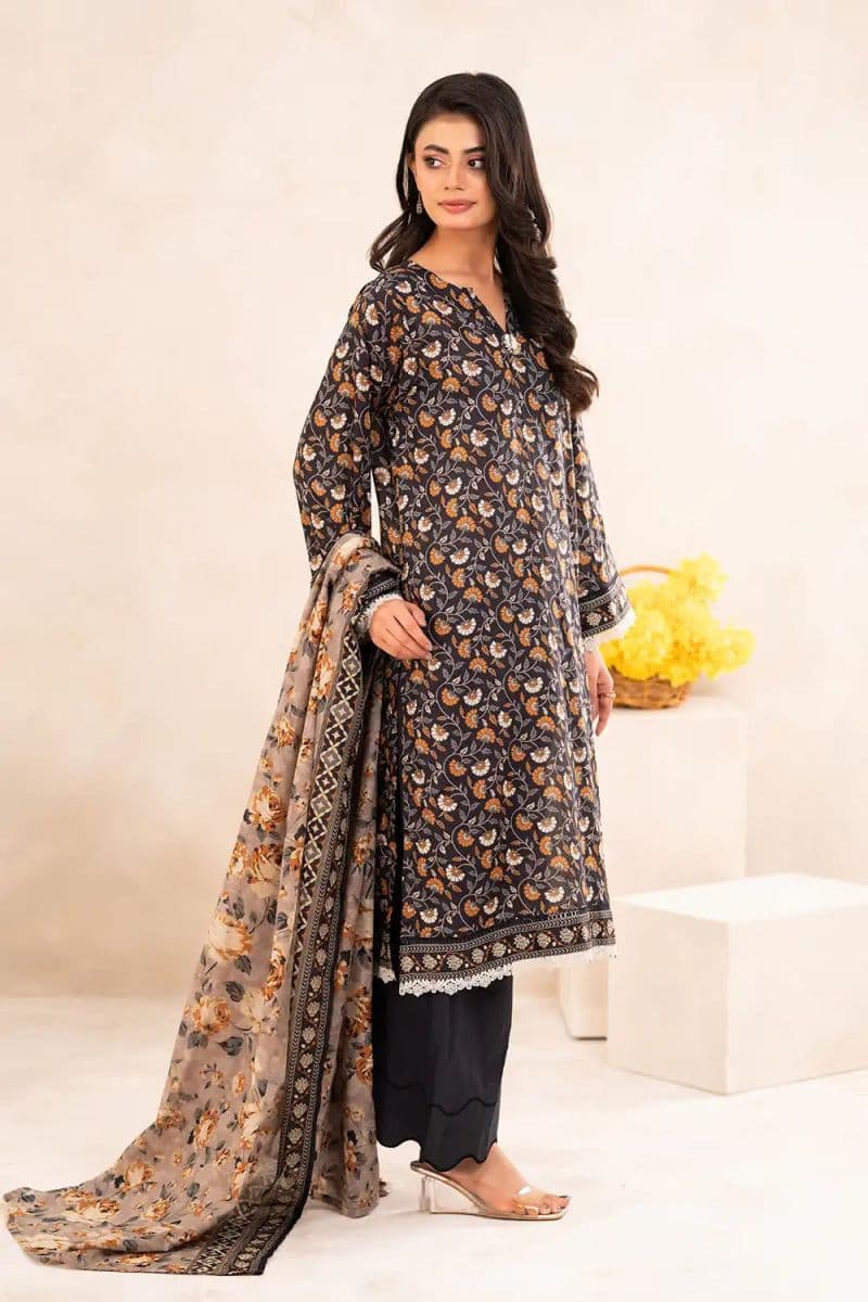 3 Piece - Printed Lawn Suit thumbnail