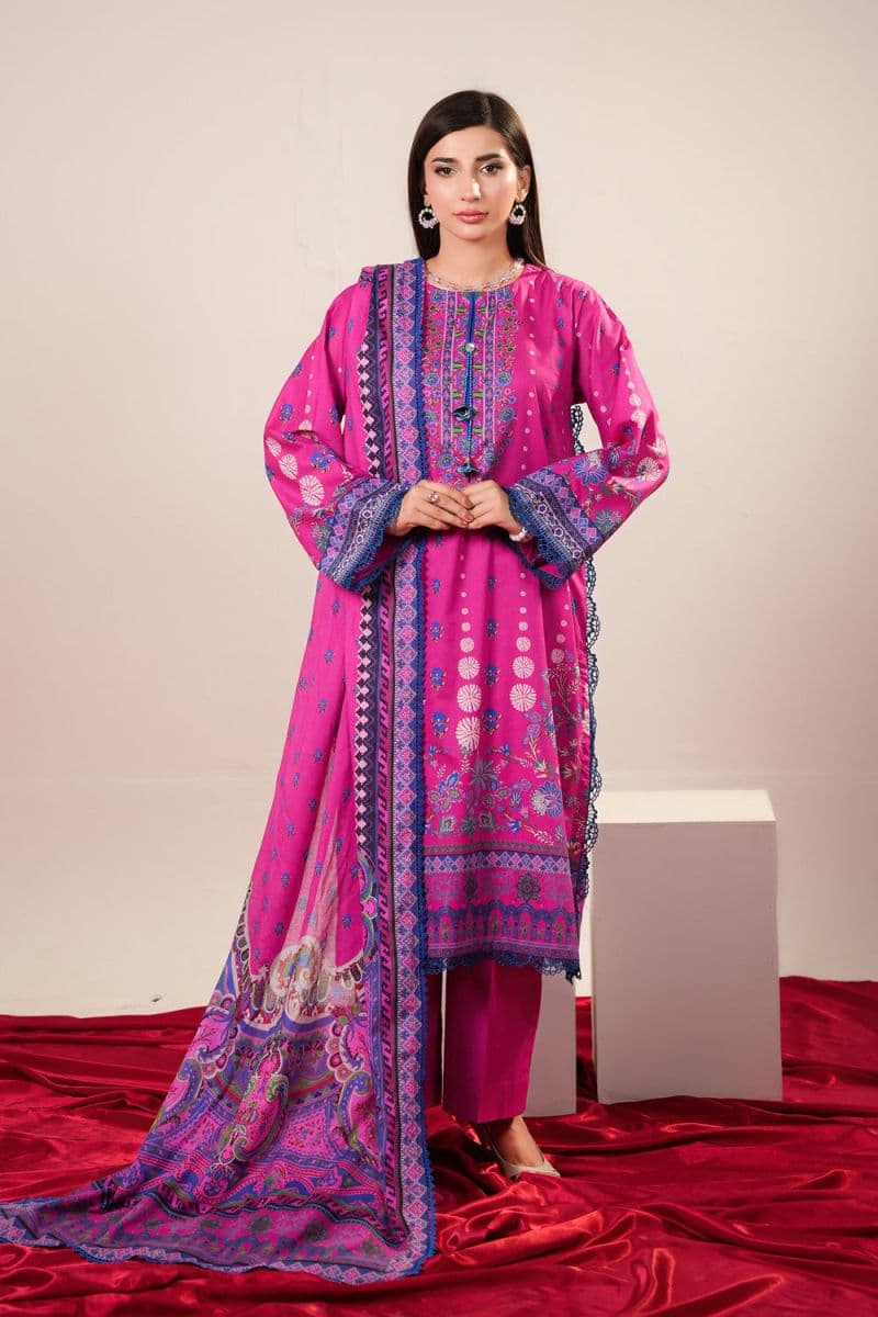 3 Piece - Printed Lawn Suit thumbnail