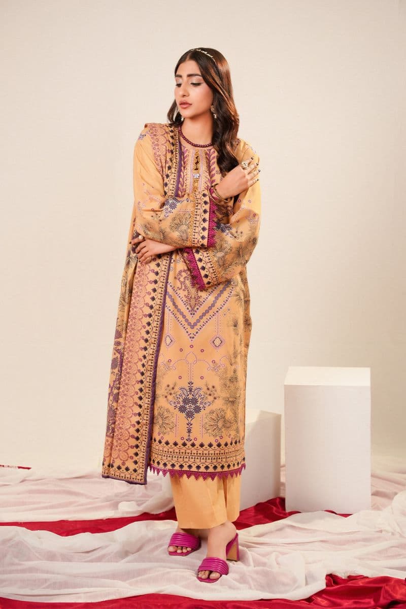 3 Piece - Printed Lawn Suit thumbnail