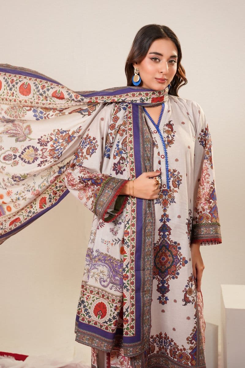 3 Piece - Printed Lawn Suit thumbnail