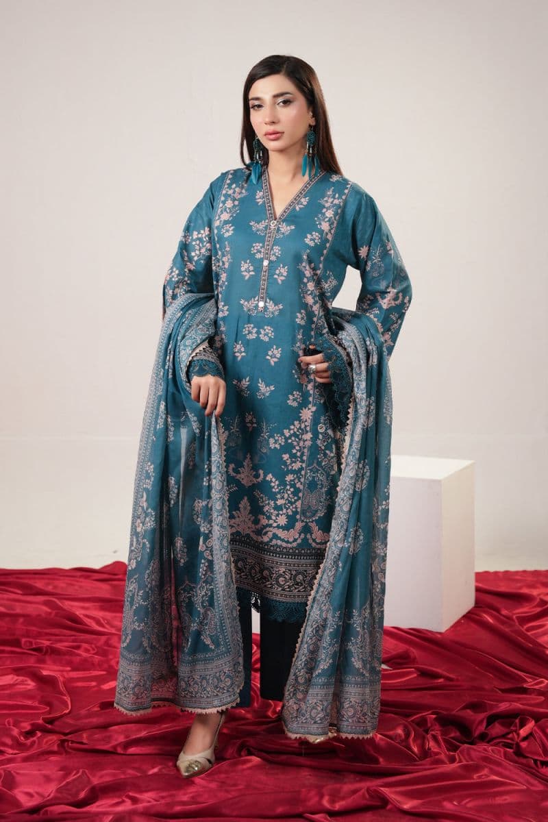 3 Piece - Printed Lawn Suit thumbnail