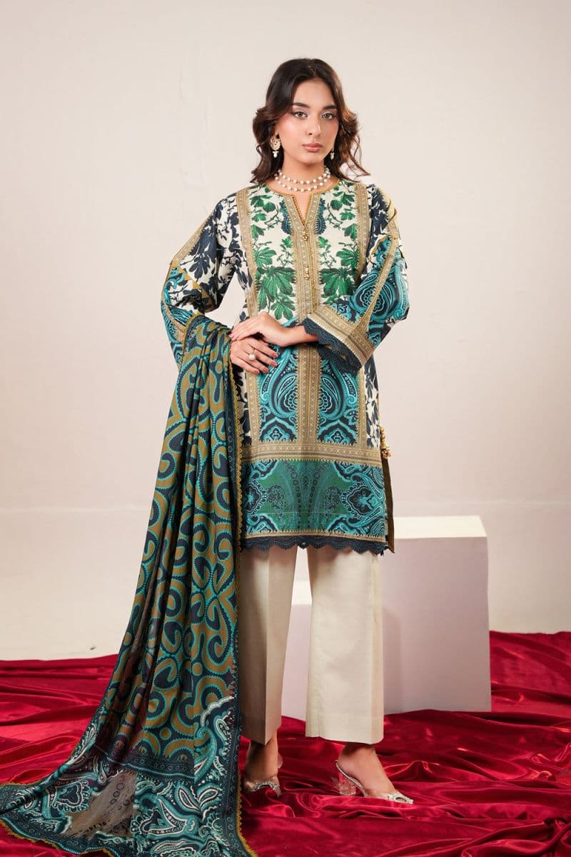 3 Piece - Printed Lawn Suit thumbnail