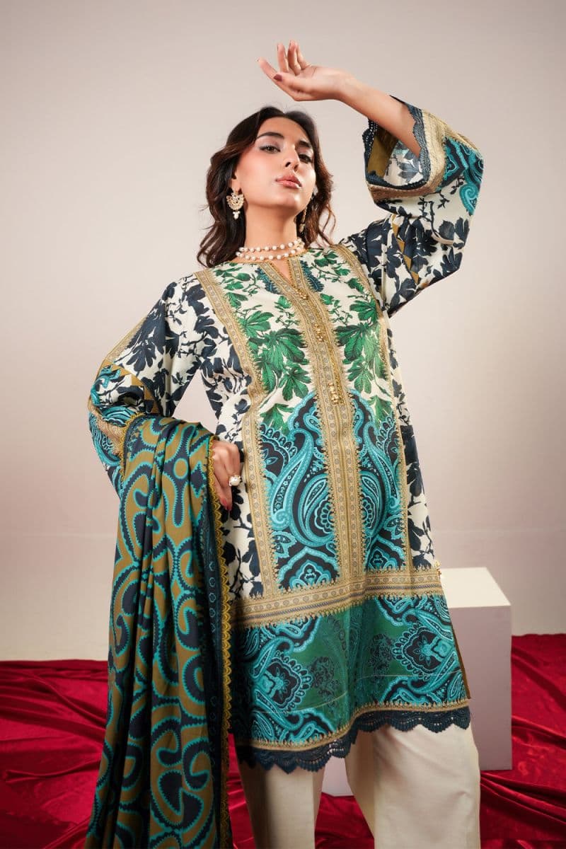 3 Piece - Printed Lawn Suit thumbnail