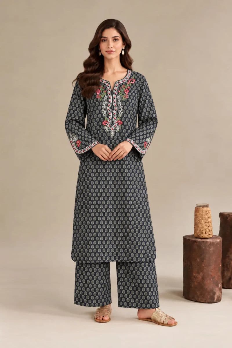 2 - Piece Printed Cambric Suit thumbnail