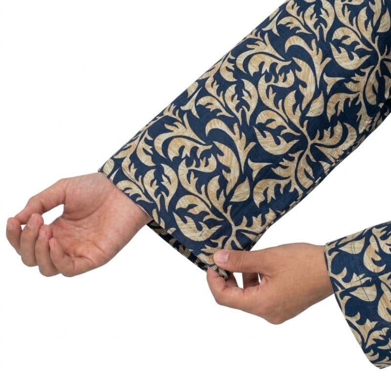 Plum Khaddar Teal & Beige colour with Beige buttons on 2pc stitched suit for Girls