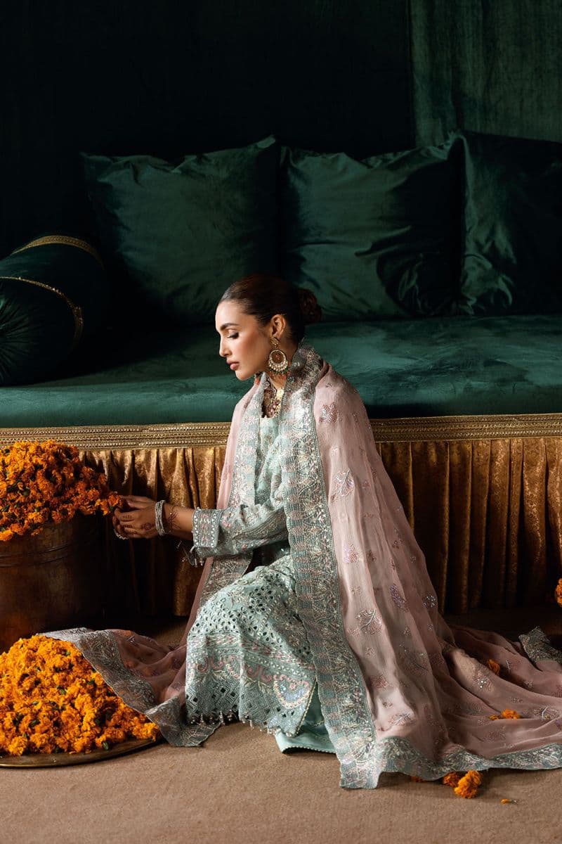Embroidered Chiffon Unstitched Suit
