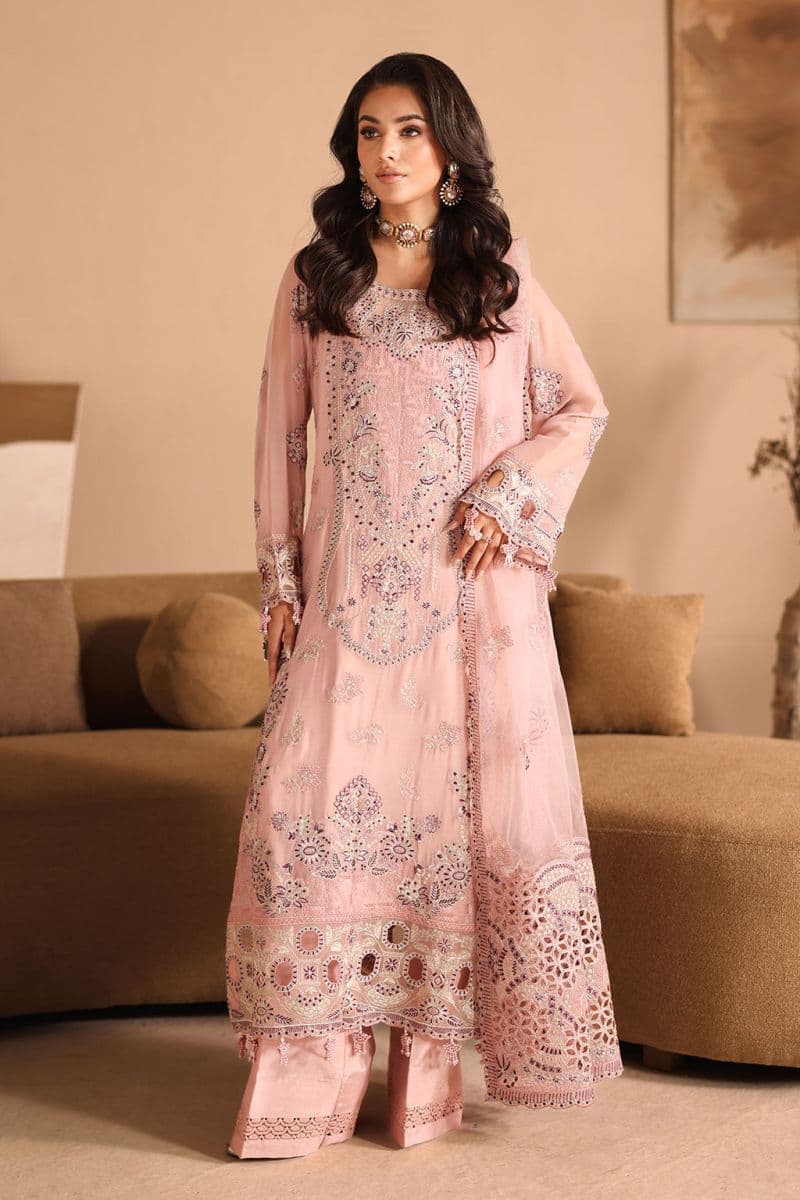 Embroidered Chiffon Unstitched Suit