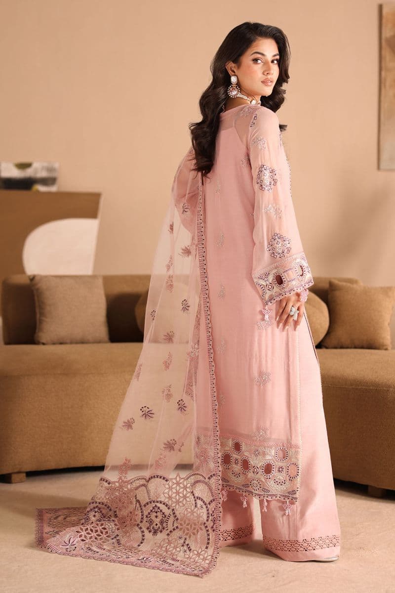 Embroidered Chiffon Unstitched Suit