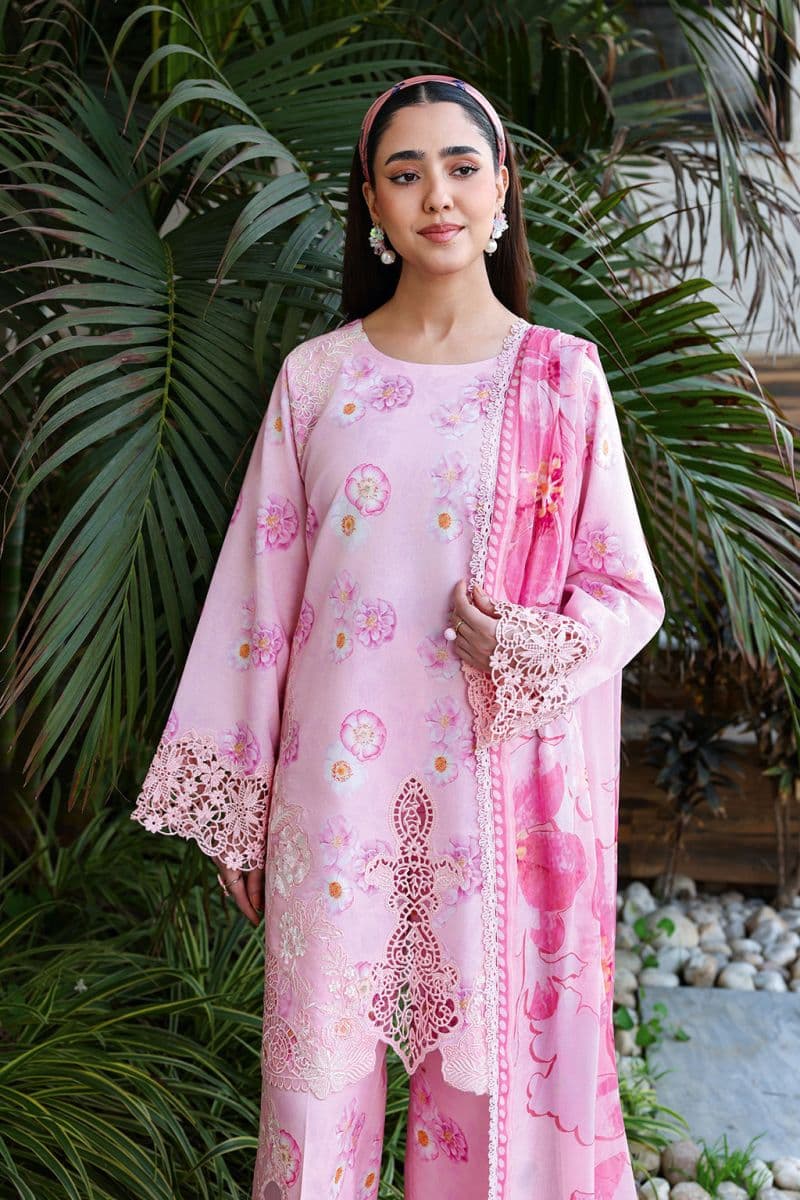 Embroidered Lawn Unstitched Suit
