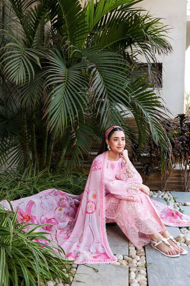 Embroidered Lawn Unstitched Suit
