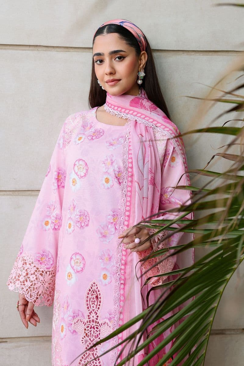 Embroidered Lawn Unstitched Suit