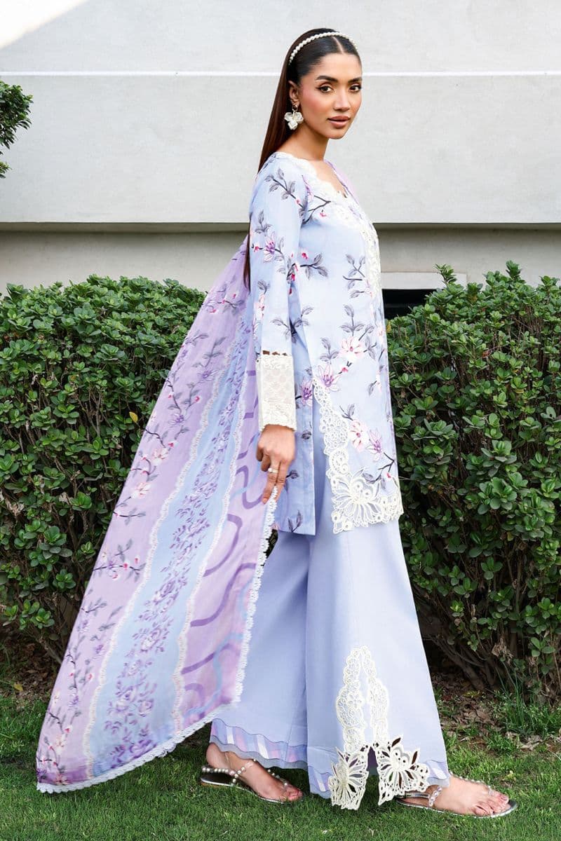 Embroidered Lawn Unstitched Suit