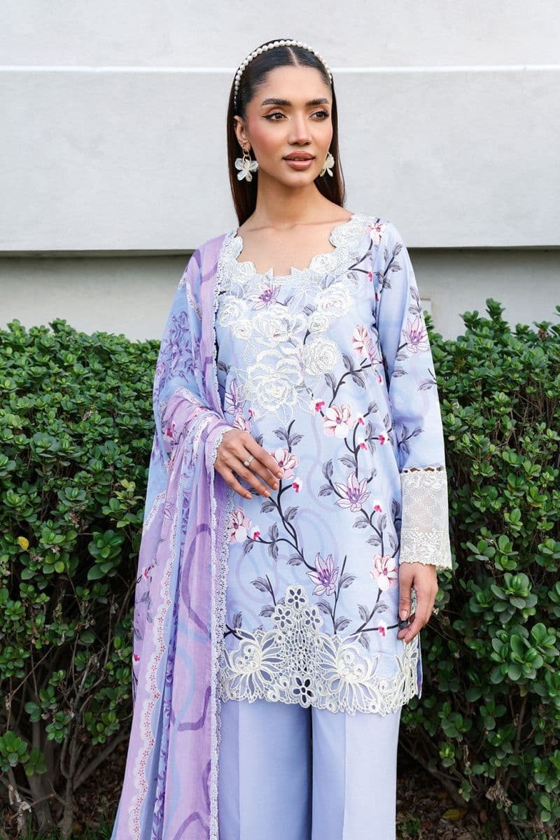 Embroidered Lawn Unstitched Suit