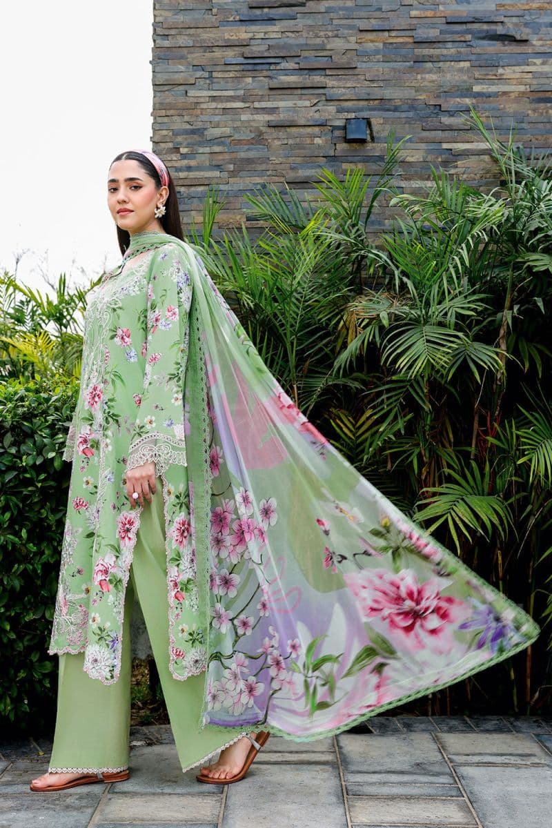 Embroidered Lawn Unstitched Suit