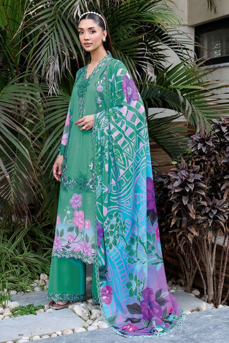 Embroidered Lawn Unstitched Suit