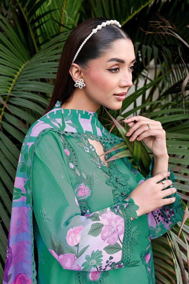 Embroidered Lawn Unstitched Suit