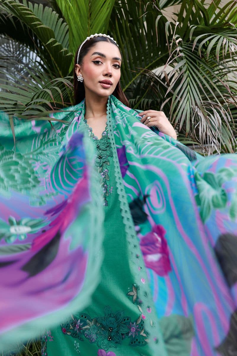 Embroidered Lawn Unstitched Suit