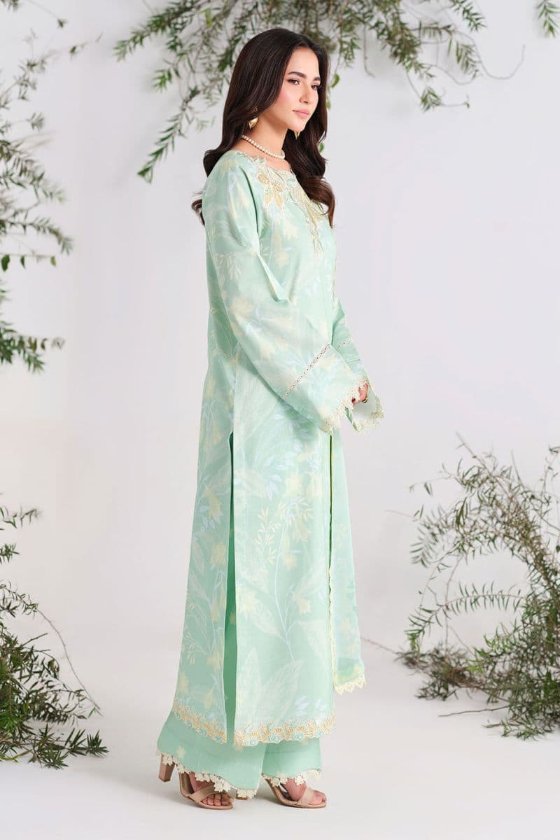 Embroidered Lawn Unstitched Suit