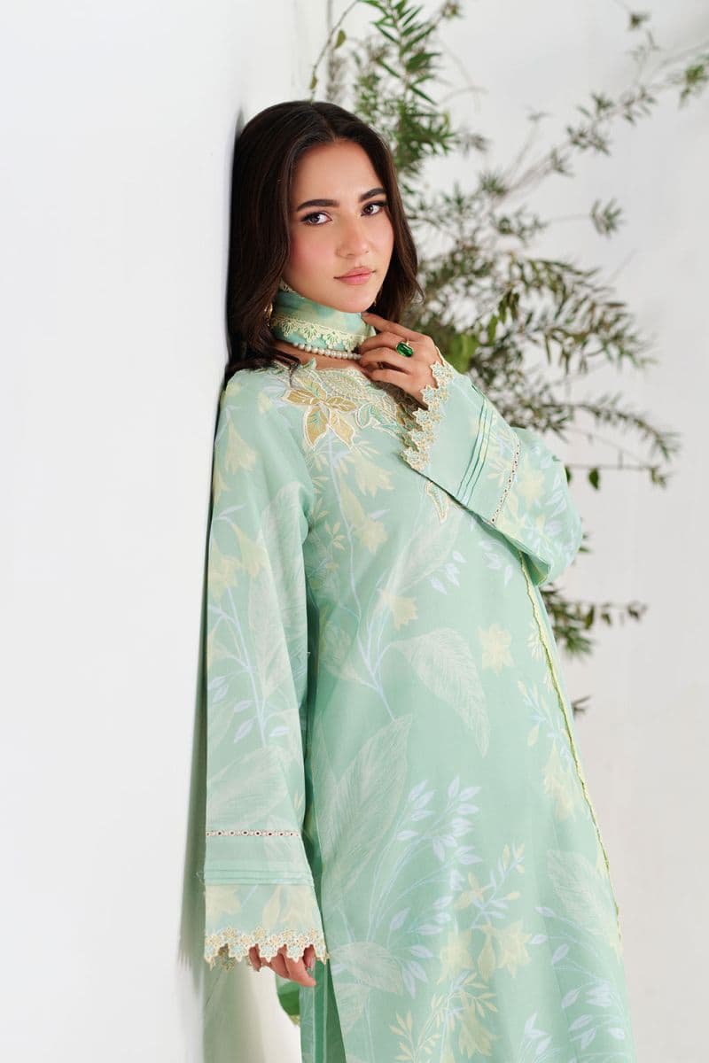 Embroidered Lawn Unstitched Suit
