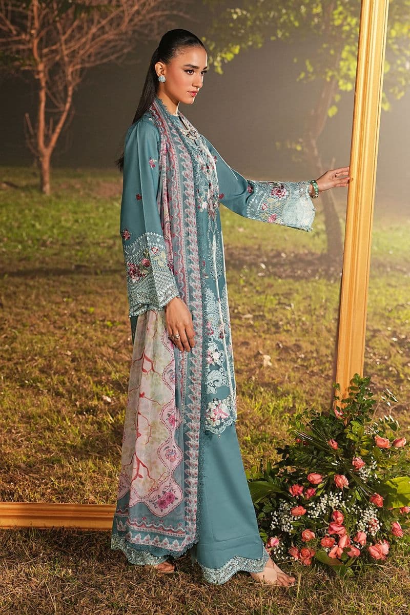 Embroidered Lawn Unstitched Suit