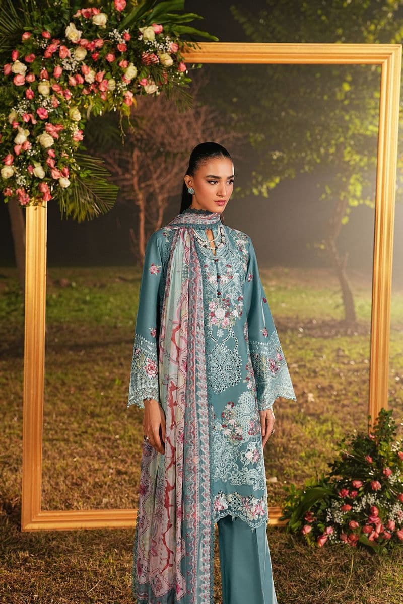 Embroidered Lawn Unstitched Suit