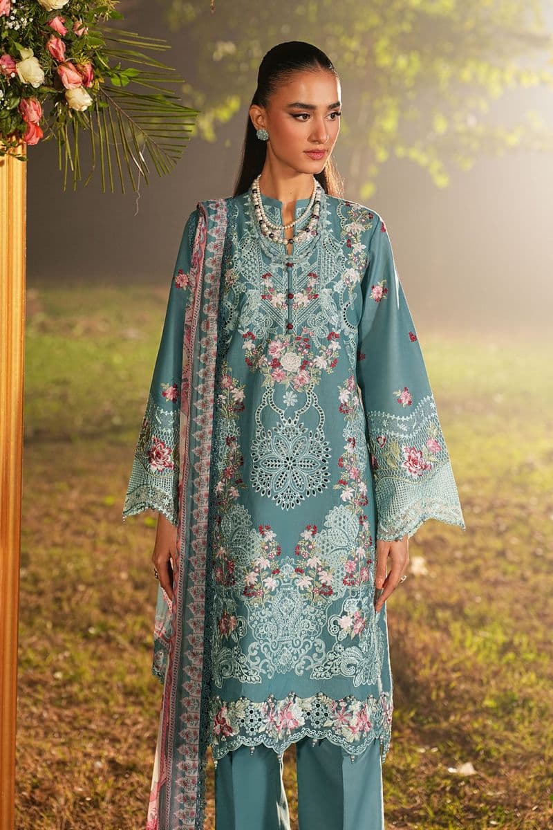 Embroidered Lawn Unstitched Suit