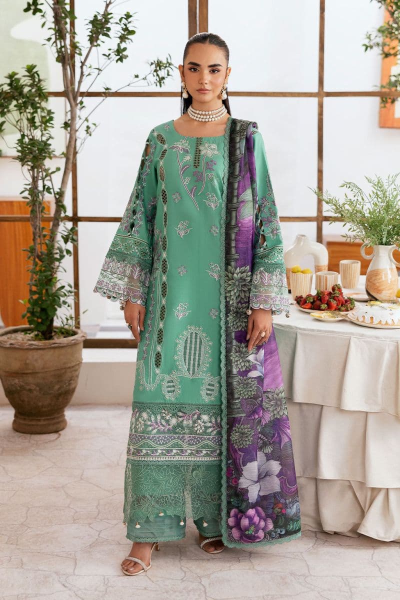Embroidered Lawn Unstitched Suit