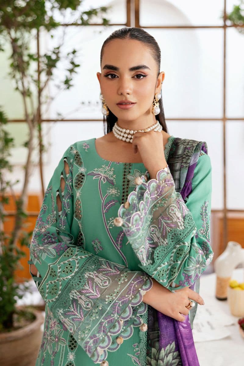 Embroidered Lawn Unstitched Suit