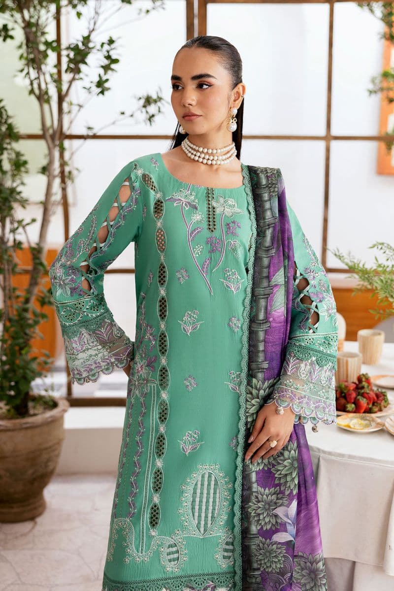 Embroidered Lawn Unstitched Suit