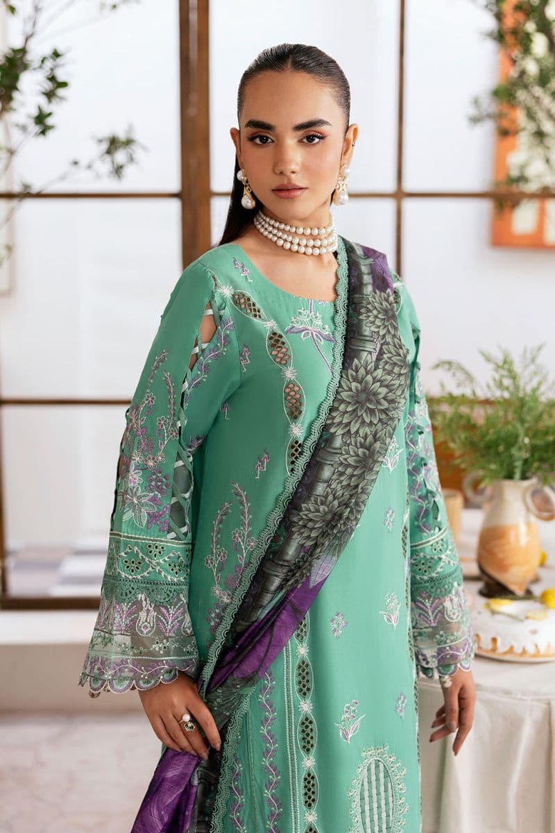 Embroidered Lawn Unstitched Suit