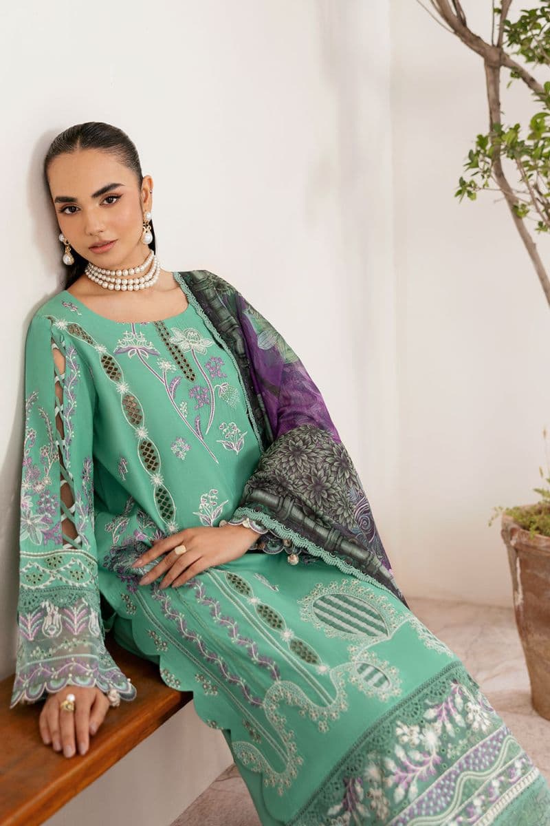 Embroidered Lawn Unstitched Suit