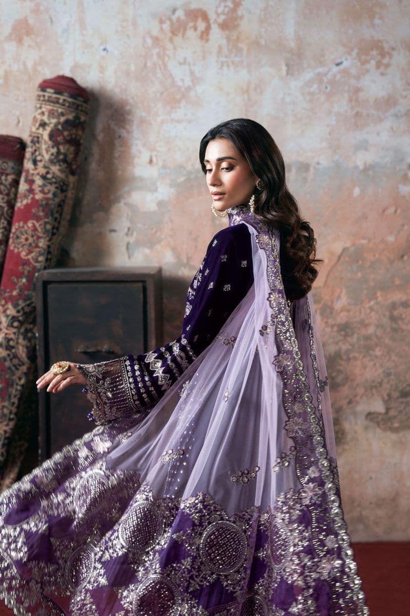 Embroidered Silk Unstitched Suit